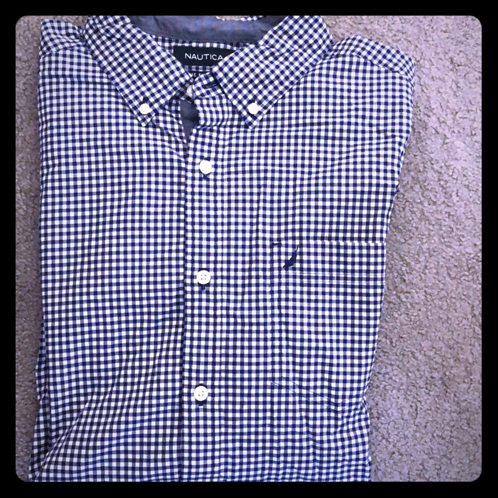 nautica long sleeve men’s buttondown